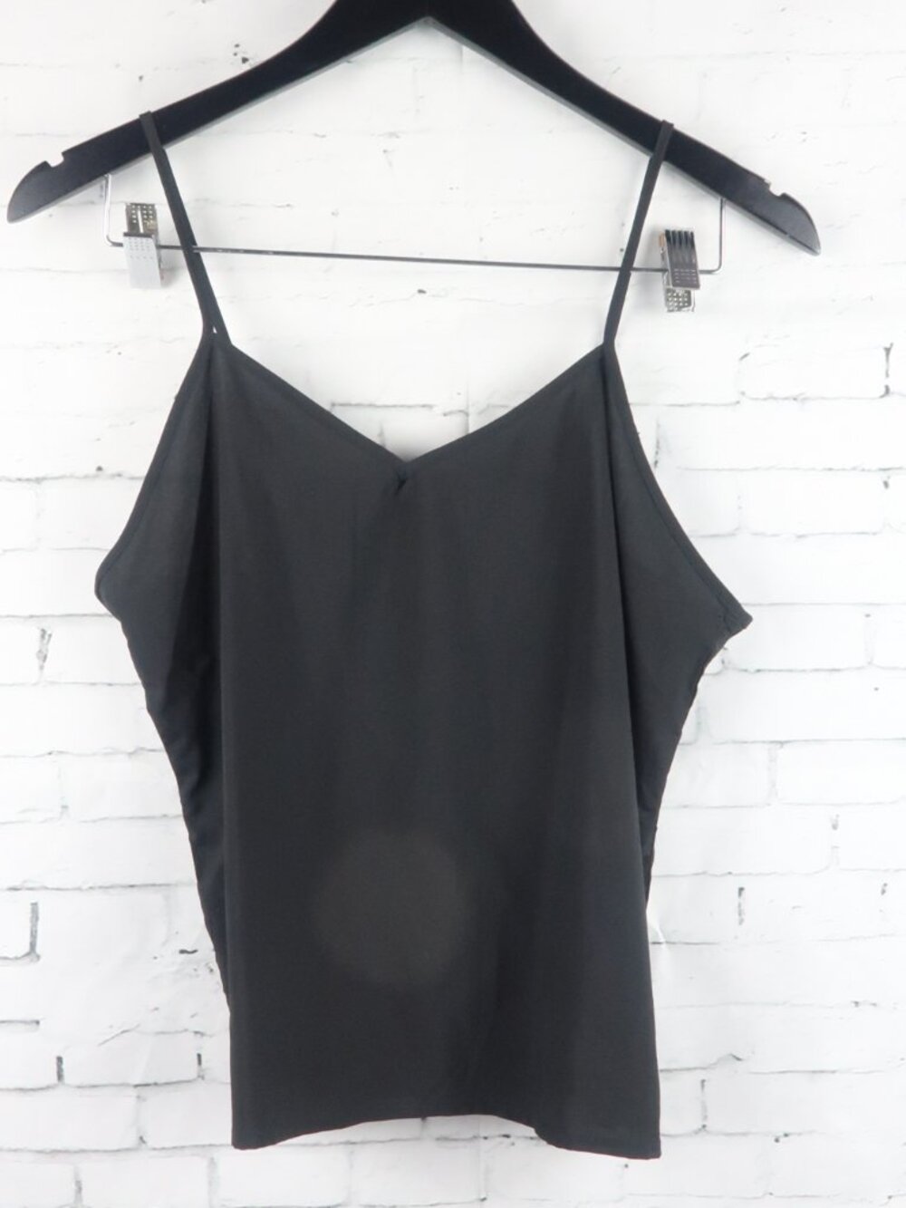 BLACK CAMISOLE TOP SIZE MEDIUM